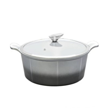 Pote de cocina de cerámica de aluminio de la venta caliente